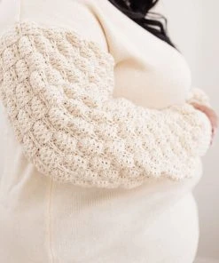 Ave Shops Bubbly B Sweater in Ivory | Cozy Cardigan for Women | Outerwear Essential 34 Ave Shops Bubbly B Sweater In Ivory Cardigans, Sweaters, Outerwear