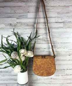 Trenditions Buckle Saddle Wallet Crossbody Handbag - Premium Leather MEGA SALE -The Cinchy Cowgirl Store BuckleSaddleCrossbodyHandbag1 1080x