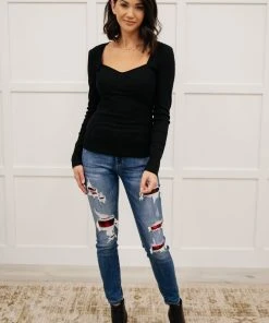 Ave Shops Bottoms & Jeans Buffalo Plaid Peek-A-Boo Skinnies