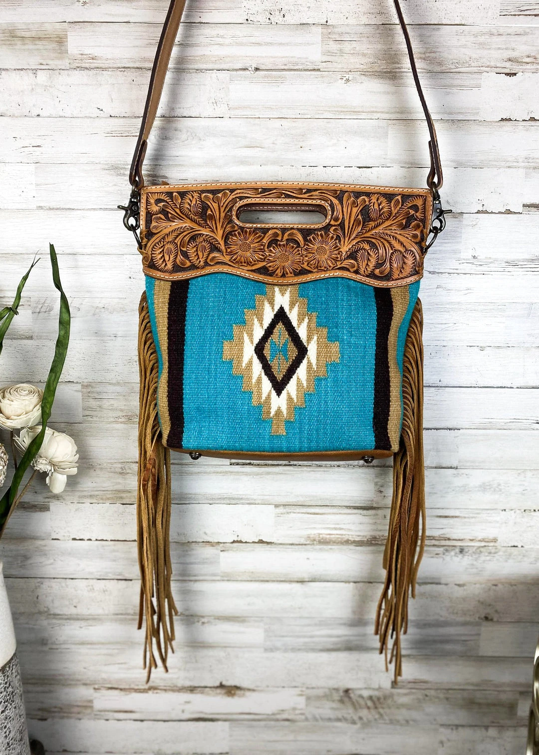 American Darling Turquoise Sunset Fringe Handbag - MEGA SALE - Stylish Women's Shoulder Bag 5 American Darling Turquoise Sunset Fringe Handbag >> MEGA SALE <<