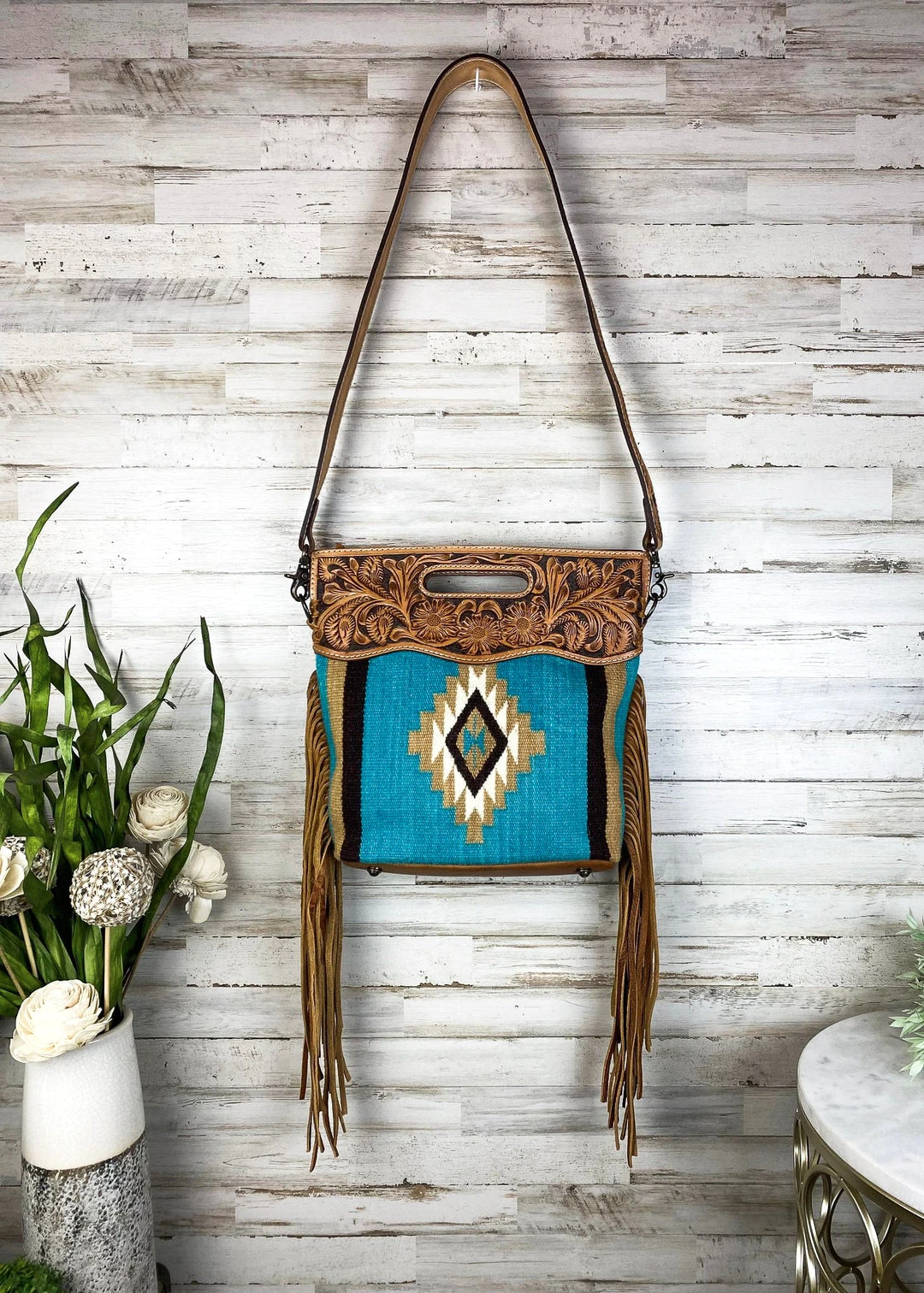 American Darling Turquoise Sunset Fringe Handbag - MEGA SALE - Stylish Women's Shoulder Bag 6 American Darling Turquoise Sunset Fringe Handbag >> MEGA SALE <<