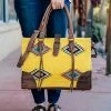 American Darling Yellow Aztec Buckle Handbag Handbags & Wallets