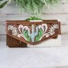 Myra Cactus Cowhide Wallet Handbags & Wallets