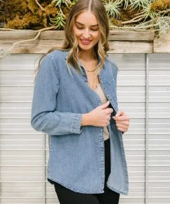 Ave Shops Clothing Call Me A Cab Button Up