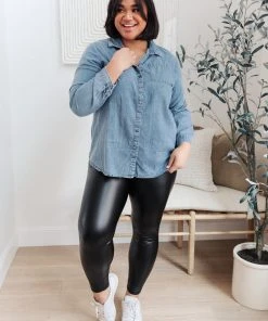 Ave Shops Clothing Call Me A Cab Button Up