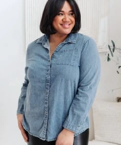 Ave Shops Clothing Call Me A Cab Button Up