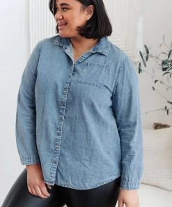 Ave Shops Clothing Call Me A Cab Button Up