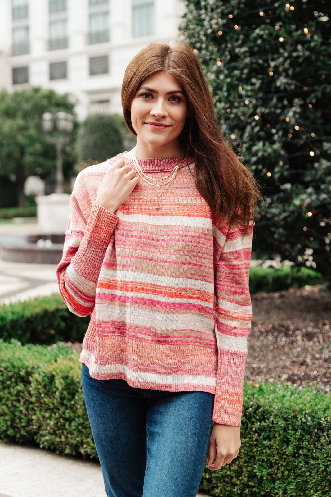 Ave Shops Candy Ribbons Sweater - Cozy Cardigan for Women | Outerwear & Tops 11 Ave Shops Clothing Candy Ribbons Sweater