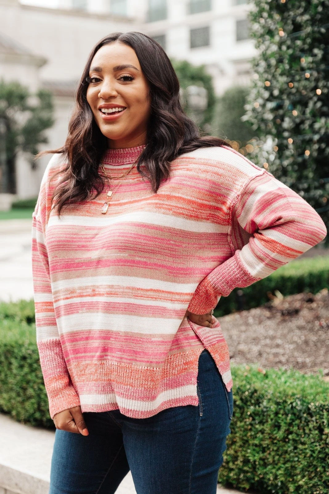 Ave Shops Candy Ribbons Sweater - Cozy Cardigan for Women | Outerwear & Tops 4 Ave Shops Clothing Candy Ribbons Sweater