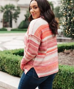 Ave Shops Candy Ribbons Sweater - Cozy Cardigan for Women | Outerwear & Tops 18 Ave Shops Clothing Candy Ribbons Sweater