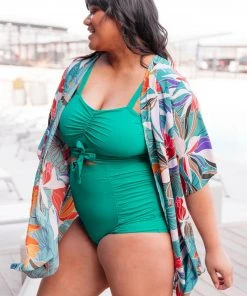 Ave Shops Caribbean Cut Swim Bottoms