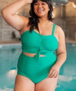 Ave Shops Caribbean Cut Swim Bottoms