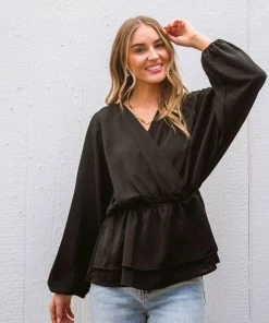 Ave Shops Catch Me There Blouse In Black Clothing