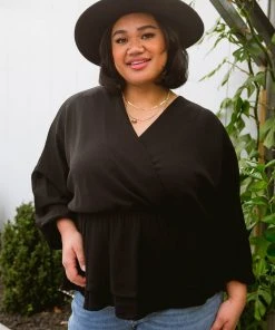 Ave Shops Catch Me There Blouse In Black Clothing