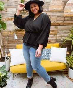 Ave Shops Catch Me There Blouse In Black Clothing