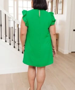 Ave Shops Still The One Dress In Emerald Green