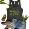 The Cinchy Cowgirl Charcoal What The Fucculent Tank Top Clothing