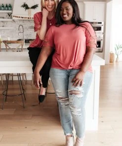 Ave Shops Clothing Chloé Lace Twist In Mauve