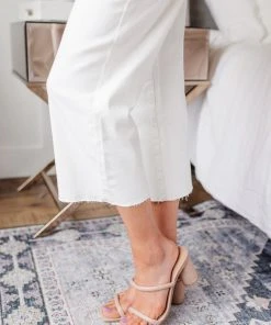 Ave Shops Bottoms & Jeans Ciara Hi-Waisted Cropped Wide Leg Jeans