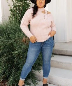 Ave Shops Mauve City Chic Sweater - Soft Cardigan for Women, Stylish Outerwear 29 Ave Shops Cardigans, Sweaters, Outerwear City Chic Sweater In Mauve