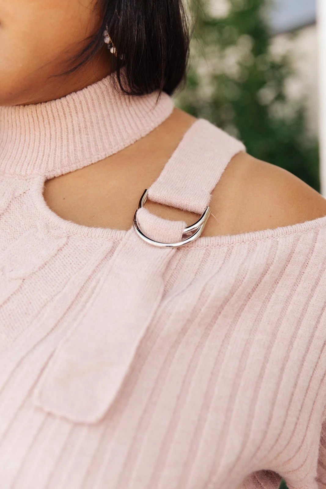 Ave Shops Mauve City Chic Sweater - Soft Cardigan for Women, Stylish Outerwear 5 Ave Shops Cardigans, Sweaters, Outerwear City Chic Sweater In Mauve