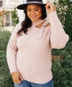 Ave Shops Mauve City Chic Sweater - Soft Cardigan for Women, Stylish Outerwear 24 Ave Shops Cardigans, Sweaters, Outerwear City Chic Sweater In Mauve