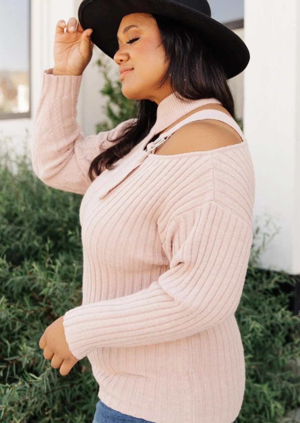 Ave Shops Mauve City Chic Sweater - Soft Cardigan for Women, Stylish Outerwear 4 Ave Shops Cardigans, Sweaters, Outerwear City Chic Sweater In Mauve