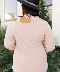 Ave Shops Mauve City Chic Sweater - Soft Cardigan for Women, Stylish Outerwear 28 Ave Shops Cardigans, Sweaters, Outerwear City Chic Sweater In Mauve