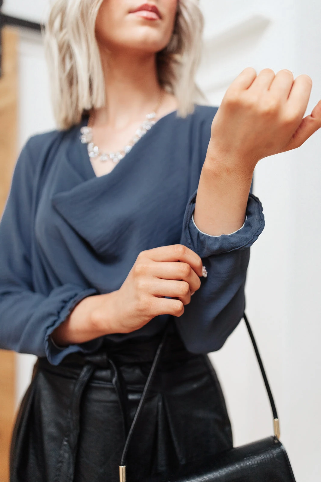 Ave Shops City Girl Long Sleeve Blouse | Women's Stylish Tops & Blouses 8 Ave Shops Clothing City Girl Blouse