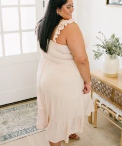 Ave Shops Oatmeal Clear View Dress - Stylish Dresses, Rompers & Jumpsuits 59 Ave Shops Dresses, Rompers, Jumpsuits Clear View Dress In Oatmeal