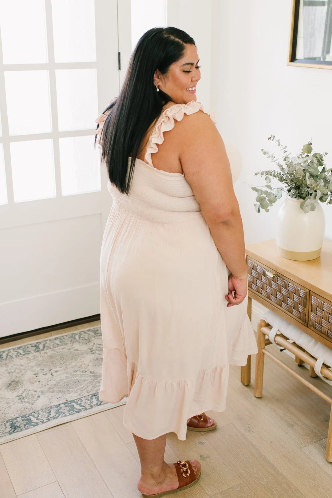 Ave Shops Oatmeal Clear View Dress - Stylish Dresses, Rompers & Jumpsuits 25 Ave Shops Dresses, Rompers, Jumpsuits Clear View Dress In Oatmeal