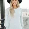 Ave Shops Long Sleeve Cloud Watching Top - Soft & Stylish Women's Tops 2 Ave Shops Long Sleeve Tops Cloud Watching Top