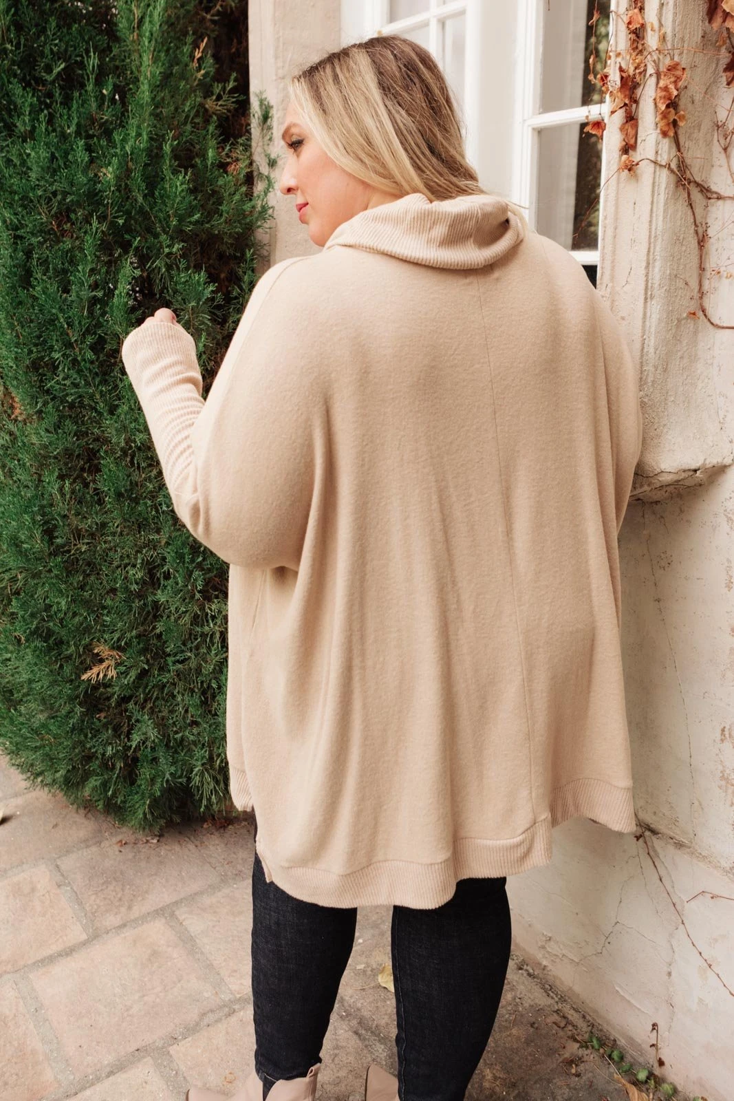 Ave Shops Cobblestone Cowl Neck Sweater – Stylish Long Sleeve Top for Women 10 Ave Shops Clothing Cobblestone Cowl Neck Sweater