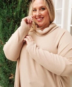 Ave Shops Cobblestone Cowl Neck Sweater – Stylish Long Sleeve Top for Women 20 Ave Shops Clothing Cobblestone Cowl Neck Sweater