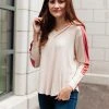 Ave Shops Coffee Date V Neck Top Clothing
