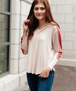 Ave Shops Coffee Date V Neck Top Clothing