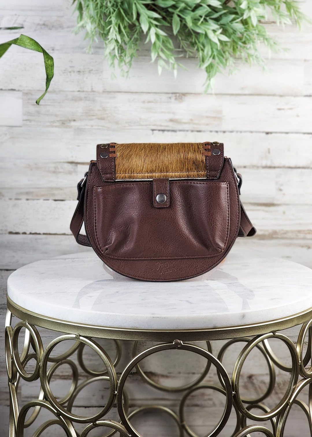 Trenditions Cognac Fringe Crossbody Handbag - Stylish & Functional 7 Trenditions Cognac Fringe Crossbody Handbag