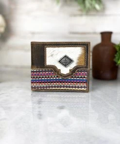 Myra Handbags & Wallets Colorful Cowhide Bi-Fold Wallet