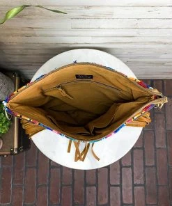 American Darling Colorful Hued Fringe Conceal Carry Crossbody Handbag