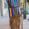 American Darling Colorful Hued Fringe Conceal Carry Crossbody Handbag