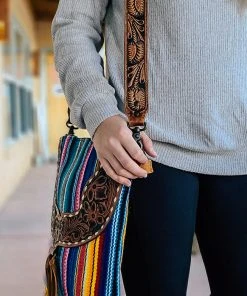 American Darling Colorful Hued Fringe Conceal Carry Crossbody Handbag