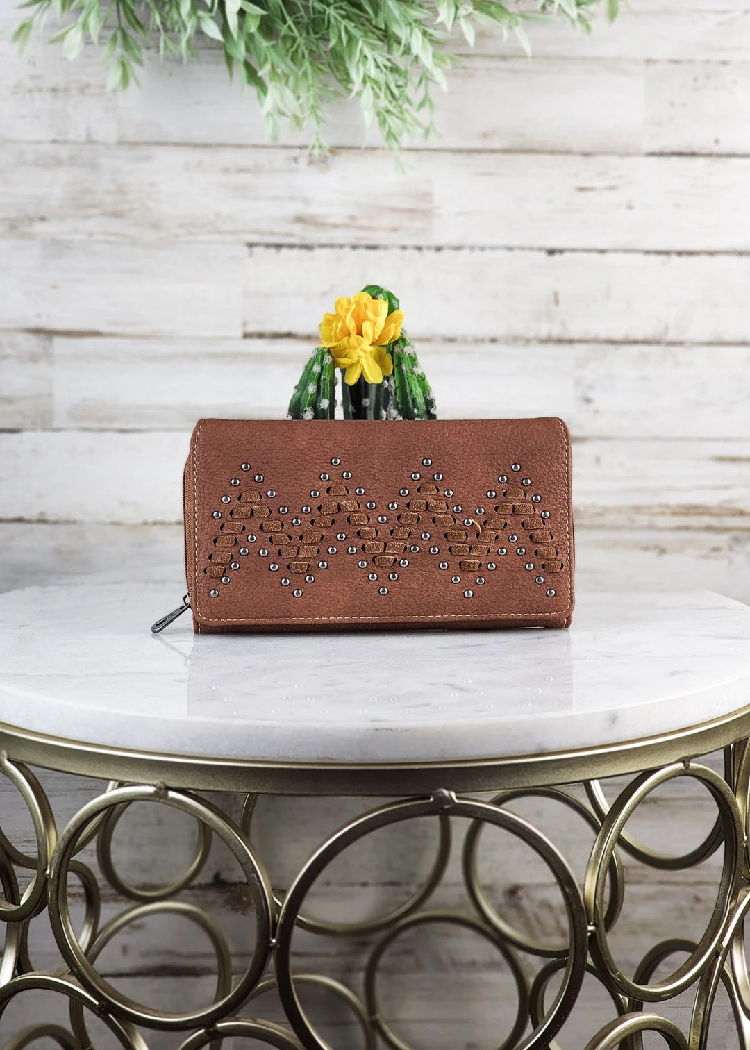 Montana West Concealed Carry Brown Alexa Handbag & Wallet Set - Stylish & Functional 6 Montana West Concealed Carry Brown Alexa Handbag & Wallet Handbags & Wallets