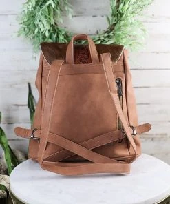 Montana West Concealed Carry Brown Cowhide Backpack – Stylish & Functional – MEGA SALE -The Cinchy Cowgirl Store ConcealedCarryBrownCowhideBackpack1 1080x