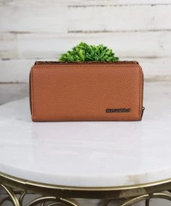 Montana West Concealed Carry Brown Mandala Handbag & Wallet