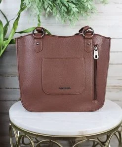 Montana West Concealed Carry Coffee Mandala Handbag & Wallet