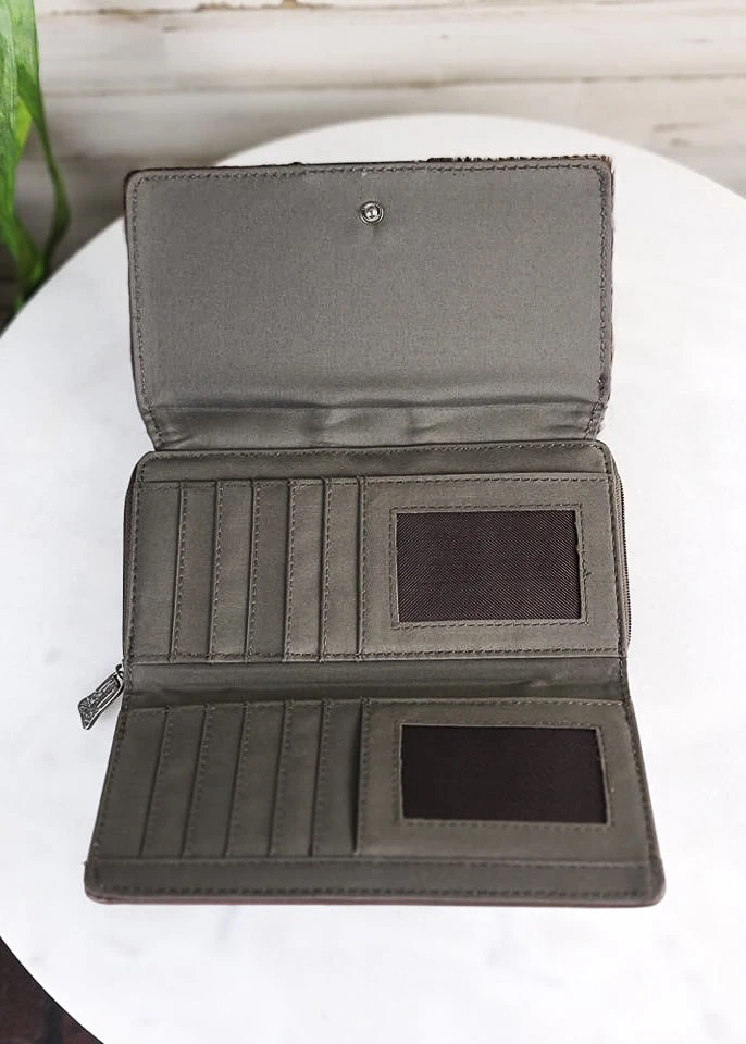 Montana West Concealed Carry Brown Alexa Handbag & Wallet Set - Stylish & Functional 9 Montana West Concealed Carry Brown Alexa Handbag & Wallet Handbags & Wallets