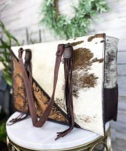 American Darling Concealed Carry Cowhide Leather Tassel Handbag