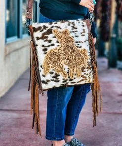 American Darling Concealed Carry Cowhide Tooled Bronc Handbag >> MEGA SALE <<