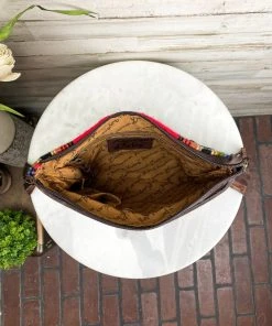 American Darling Concealed Carry Energetic Saddle Blanket Fringe Crossbody Handbag Handbags & Wallets