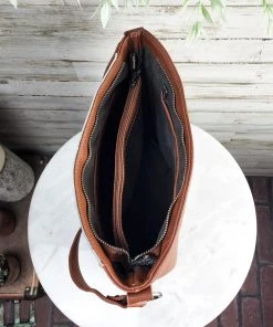 Montana West Gold Metallic Cowhide Concealed Carry Hobo Wallet & Handbag 11 Montana West Concealed Carry Gold Metallic Cowhide Hobo Wallet & Handbag